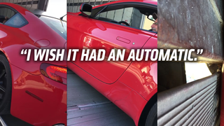 Here's How Not To Load An Aston Martin Onto A Truck
